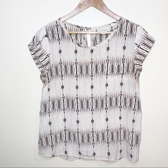 Cynthia rowley 100% silk blouse - Picture 2 of 12